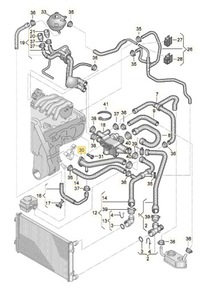 фото thumb №9, Труба wąż шланг гумовий обігріву audi 4f0819375b