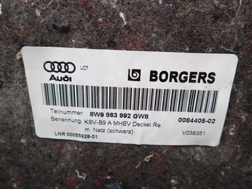 фото thumb №11, Боковина оббивка багажника права 8w9863880n audi a4 b9 універсал 22r