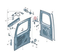 фото thumb №9, Петля двері vw t. caddy 04- le vag 2k5827151