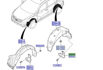 фото thumb №1, Брызговик левый зад 10-15