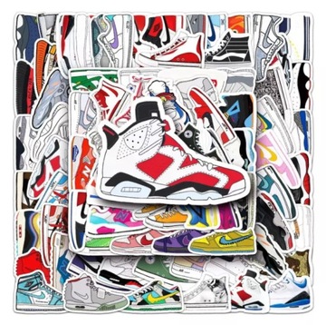 НАКЛЕЙКИ ДЛЯ КРОССОВ MIX STICKERBOMB НАКЛЕЙКИ 80 шт.