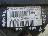 фото thumb №7, Renault captur лампа фара правий anglik 13-16r