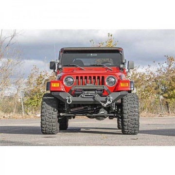 фото thumb №7, Бампер переднее стальной перед з планка led 20" jeep wrangler tj 96-06r
