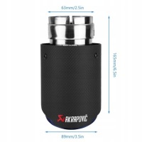 фото thumb №3, Наконечник выхлоп глушителя накладка 60mm