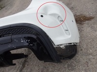 фото thumb №9, Бампер задняя диффузор mercedes x156 w156 gla amg