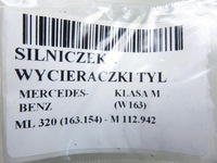 фото thumb №9, Моторчик дворники задняя mercedes w163 1638202642 1638200156