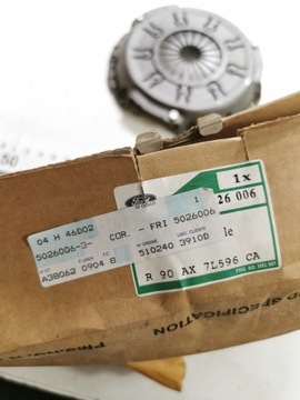 фото thumb №8, Набір зчеплення ford escort v mk5 1,6 1,8 xr3i оригінальний номер 5026006