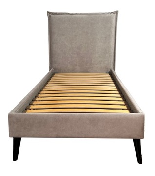 современная односпальная детская кровать с обивкой FRILL 90x160 90x200