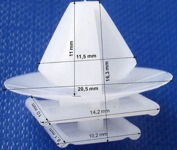 фото thumb №9, Citroen fiat lancia peugeot клипсы планки боковые решётка решётки воздуха