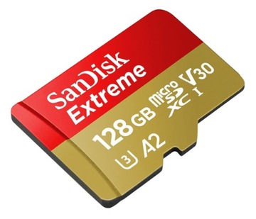 Карта памяти Micro SD SANDISK EXTREME 128 ГБ 190/90 V30