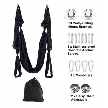 Гамак YOGA Sling Воздушные качели 2,5 м до 200 кг