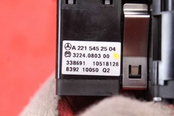 фото thumb №6, Вимикач перемикач світла a2215452504 mercedes s-klasa w221 05-09