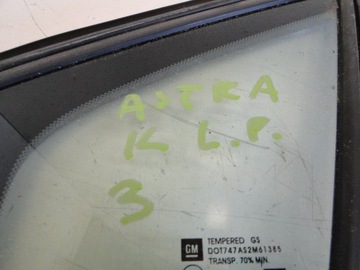 OPEL ASTRA K ТРЕУГОЛЬНИК СТЕКЛА СЛЕВА СПЕРЕДИ