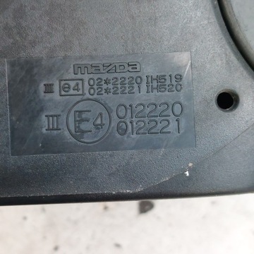 фото thumb №14, Mazda 6 vi зеркало правые электрические 5pin 012220 012221 szare/grafitowe