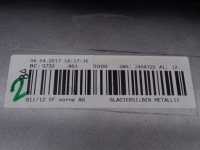 фото thumb №15, Bmw 7 g11 g12 15-19 бампер перед передний usa 6xpdc a83 глейшерсильбер