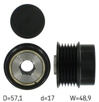 фото thumb №1, Колесо пасове генератора skf vkm 03830