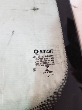 фото thumb №7, Скло лобове оригінал smart fortwo ii 451 eu
