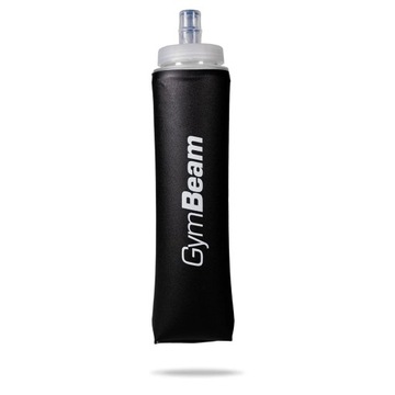 МЯГКАЯ СПОРТИВНАЯ БУТЫЛКА ЧЕРНАЯ 550 мл GymBeam