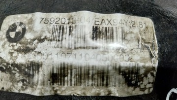 фото thumb №6, Дифференциал мост зад 2,81 7592013 bmw x3 x4 f25 f26 3.0 d