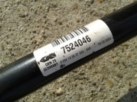 фото thumb №2, Привідний вал права bmw x3 2.0 d 7524046 półośka