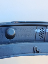 Bmw x7 g07 рестайлінг  m-pakiet молдинг накладки крила перед ліва права задній задня. Ціна, фото thumb