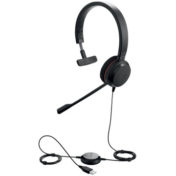 Jabra Evolve 20 MS Mono Zestaw słuchawkowy Przewód