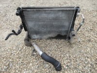 Комплект радіатор води кондиціонер інтеркулер кронштейни  бампера bmw x3 e83 2.0 d в Україні, фото thumb