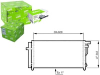 фото thumb №1, Valeo конденсатор кондиціонера hyundai accent ii acc