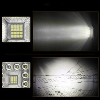 Лампа робоча 28 led протитуманна фара 48w 9-60v 2 штуки Оригінал, фото thumb