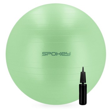 Гимнастический мяч с насосом Spokey FITBALL 75 см с системой защиты от разрывов