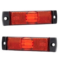 фото thumb №1, Лампа габаритная габаритный фонарь czerwona задняя led диодная ft-017 c led