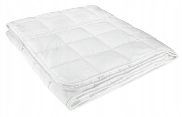 Одеяло утяжеленное COTTON Cura белое 135х200 7кг ПРЕМИУМ
