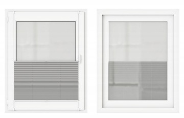 Roleta plisowana TERMO silver PLISA LUX 66x150cm