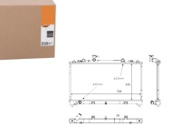 фото thumb №1, Nrf радиатор wody mazda 6 2.2 d gh