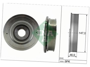 фото thumb №2, Колесо пасове вала renault vel satis 2.2 trafic ii 2.5 avantime 2.2