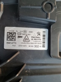 Peugeot 3008 ii 5008 ii рестайлинг  лампы перед full led eco 89914772, 89914770 с Разборки, фото thumb