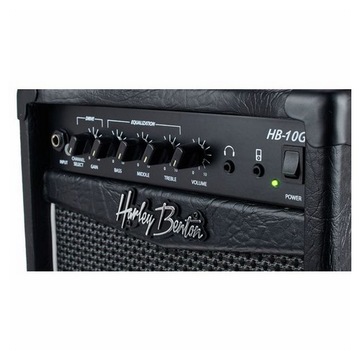Комбинированный гитарный усилитель 10 Вт Harley Benton HB-10G AUX с разъемом для наушников