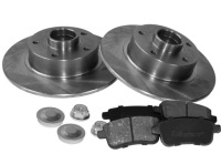 фото thumb №1, Тормозные диски x2 + тормозные колодки задняя renault grand scenic iii 3