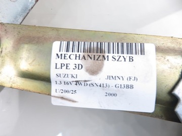 фото thumb №6, Підйомник вікна лівий переднє 3d suzuki jimny 8346081a10