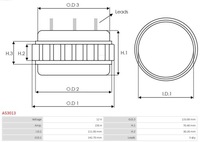 фото thumb №3, Stator, генератор as-pl as3013