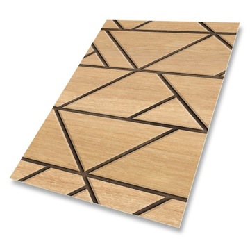 Узоры из черного дерева BALCONY MAT для террасы-патио
