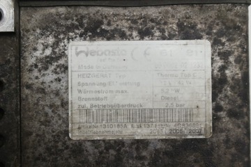 фото thumb №9, Opel zafira b вебасто 1310185a