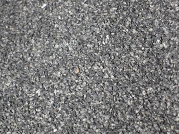 Czarny marmur żwirek piasek grafitowy naturalny do szkła akwarium fi.1-2mm