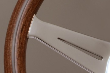 Оригинальный хромированный руль Nardi Deep Corn Wood