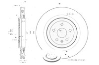 фото thumb №15, Диск тормозной. chevrolet camaro 09- задняя