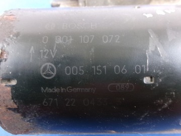 фото thumb №5, Mercedes slk230 2.3 193km автомат стартер 0051510601 протестированный