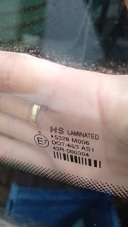 Скло передня mercedes e-klasa w124t 92r Зі Шроту, фото thumb