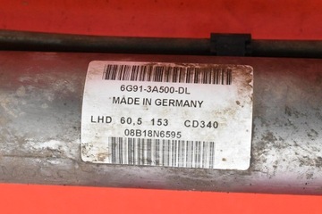 фото thumb №8, Трансмиссия рулевая рейка eu 6g91-3a500-dl ford s-max mk1 1.8 tdci 125 km