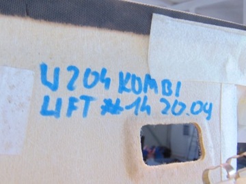 фото thumb №9, Kpl потолок mercedes w204 amg чёрная универсал