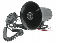 фото thumb №1, Megafon сирена 12v з мікрофоном 3-tonowy